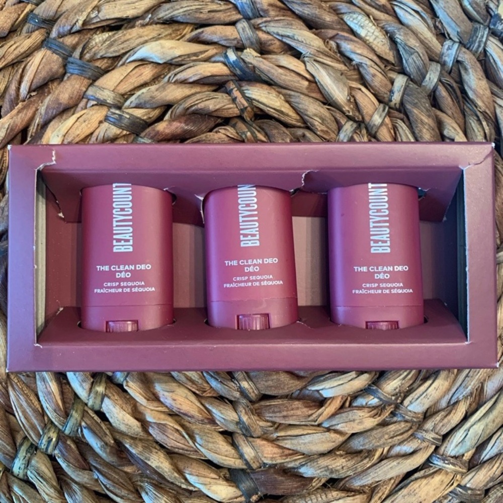 Beautycounter Clean Deo Minis - Sequoia - New